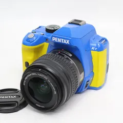 IS110)PENTAX デジタル一眼レフカメラ K-r ブルー/イエロ smc PENTAX-DA L 18-55mm F3.5-5.6 AL 標準ズームレンズ