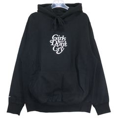 Girls Don’t Cry ガールズドントクライ x Amazon Fashion アマゾンファッション AT TOKYO CAFE HOODIE カフェ フーディー ブラック トップス パーカー サイズL Octz