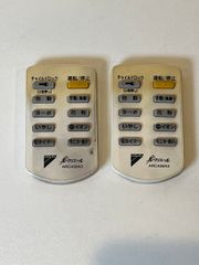 【234647】DAIKIN ダイキン  空気清浄機リモコン　光クリエール　純正リモコン　2個セット　※現状品 ARC436A3