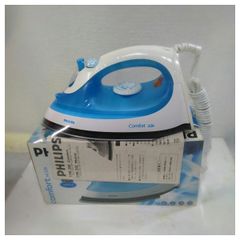 【動作確認済】【中古】置き古し フィリップス スチームアイロン Comfort HI226 ブルー系
