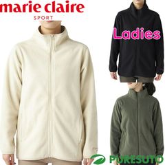 【新品】【レディース】マリクレール スポーツ marie claire sport 長袖 フルジップ ジャケット マイクロフリースジャケット 445-710 445710 アウター スポーツ トレーニング マリ・クレール スポーツ 秋冬ウェア 女性用