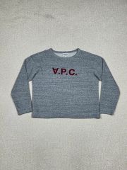 A P C ハイバー 87 V P C フローキング ロゴ スウェット | A00695