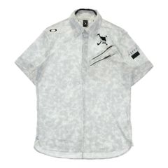 売品 EFFLORESCENCE 半袖シャツ XL アイボリー系 メンズ ゴルフ サイズ：XL EFFLORESCENCE エフロレッセンス 半袖シャツ ホワイト系