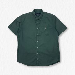 BEAN POLE ビーンポール 半袖 シャツ グリーン