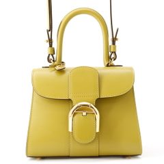 デルヴォー ハンドバッグ ブリヨン ミニ ボックスカーフレザー AA0406AAM062ADO Delvaux 2way