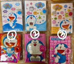 ドラえもん ミニ手帳 ダイアリー レトロ文具 2種 セット