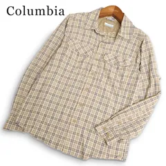 Columbia コロンビア AE7441 【シルバーリッジプラッド シャツ】 通年 長袖 チェック柄 アウトドア Sz.S メンズ