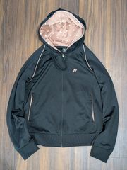 希少 YONEX ヨネックス × Disney ディズニー パーカー レディースL 黒