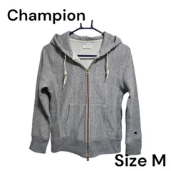 チャンピオン リバースウィーブ ジップパーカー グレー Women's M