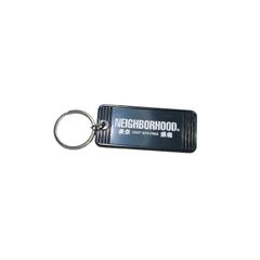 NEIGHBORHOOD ネイバーフッド 23SS MOTEL TYPE KEY TAG-2 モーテル タイプ キータグ ブラック 小物 グッズ キーホルダー Octz