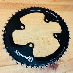中古品】 ROTOR Q-RINGS 52T 楕円 アウター チェーンリング 1枚 シマノ