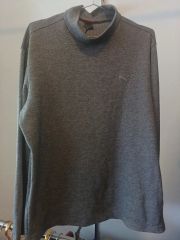 PUMA プーマ タートルネック Tシャツ グレー XL