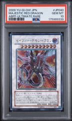 psa10】真紅眼の闇竜 UL [W6S-JP001](遊戯王 ワールドチャンピオン