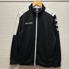 正規品 / 2XL KELME(ケルメ) サッカー部 トレーナー ブラック トラックジャージ ジャケット