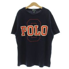 ポロ バイ ラルフローレン Polo by Ralph Lauren 子供服 Tシャツ 半袖 ロゴ L(14-16） 紺 ネイビー /GG ■GY09