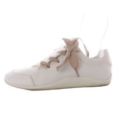 ロジェヴィヴィエ ROGER VIVIER スポーティ ビヴ エチケット スニーカー リボンシューレース レザー 35 ホワイト /YO14 ■SH