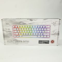RAZER レイザー ゲーミングキーボード Huntsman Mini JP Linear Optical Switch ホワイト RZ03-03391100-R3J1 ※中古