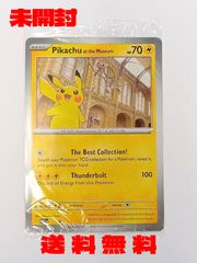 送料無料☆ 【社内鑑定済】ピカチュウ at the Museum ジャンボカード