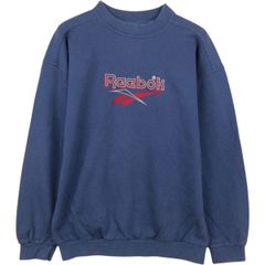 古着 90年代 リーボック Reebok ロゴスウェットシャツ トレーナー メンズM相当 ヴィンテージ/eaa676325