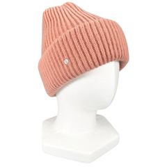 極美品▲HERMES エルメス 2022年製 H222042N フィリパ カシミヤ モヘア セリエボタン ニットキャップ ピンク M 伊製 正規品 レディース
