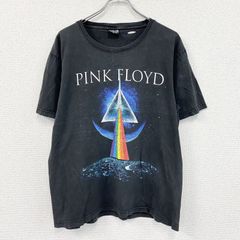 00s　Pink Floyd　ピンクフロイド　半袖プリントTシャツ　バンドT　フェード　黒　ブラック　Lサイズ 古着　カットソー トップス メンズ コットン【値引き交渉OK！】
