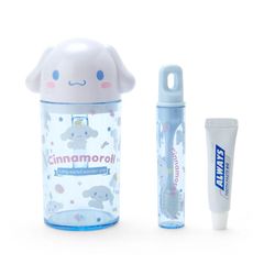 ●国内正規品 シナモロール ハブラシ＆コップセット サンリオキャラクターズ グッズ インテリア キッズ 子供 プレゼント かわいい 人気 sanrio ギフト お土産 誕生日 クリスマス