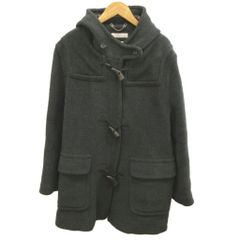 ユナイテッドアローズ UNITED ARROWS コート ダッフルコート フード付き 38 グレー ミディ丈 /KK ■ECA009