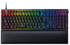 Razer ゲーミングキーボード Huntsman V2 JP Linear Optical Switch 日本語 JP配列 オプティカルスイッチ リニア触感 静音 ダブルショット PBT キーキャップ リストレスト  [ブラック] [リニア / 日本語配列]