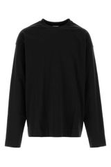 【新品・最安値】DRIES VAN NOTEN ドリスヴァンノッテン 03360-HEGLAND 4603 M.K.LS.T-SHIRT Black 正規品 Tシャツ 2620211084603 900