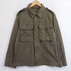 ミリタリージャケット フィールドジャケット サファリジャケット エポレット 4ポケット アウター 古着 VINTAGE カーキ 2 J57