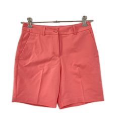 中古 レディース ジェイリンドバーグ J.LINDEBERG ショートパンツ 26インチ ピンク ストレッチ