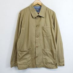 Eddie Bauer エディーバウアー カバーオール ジャケット コットン ワークジャケット アウトドア ベージュ M J70
