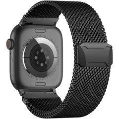 【新品】 [Maledan]アップルウォッチ用 バンド メンズ メッシュ ミラネーゼ 無段階調節 N54マグネット搭載 ステンレス 1