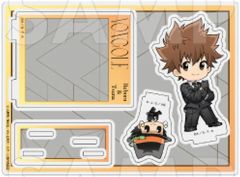 【中古】アクリルスタンド・アクリルパネル リボーン＆沢田綱吉 BATTLE MODE BLACK ちびキャラver. アクリルスタンド 「家庭教師ヒットマンREBORN!」