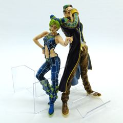 【本体のみ/現状品】 一番くじジョジョの奇妙な冒険 ストーンオーシャン ラストワン賞 空条徐倫＆空条承太郎 フィギュア