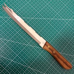 貝印★kaicut★冷凍ナイフ★波刃スライサー★180mm★ステンレス★木柄★即戦力★多用途ナイフ★パン切り★冷凍食品★肉★魚★マルチナイフ★Kitchen Knife★Made in Japan