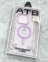 iPhone15Pro ケース MagSafe対応 pink atb-039【J】