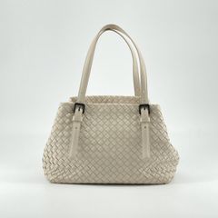 BOTTEGAVENETA（ボッテガヴェネタ） イントレチャート ナッパ ミニ チェスタ 481709 トートバッグ ライトベージュ