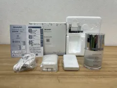 【成】未使用開封品 SHARP PLASMACLUSTER Ion Moisturizer IB-CH12-S シャープ プラズマクラスターチャーム  シルバー系 箱・取説等付属 【6776YO】J2