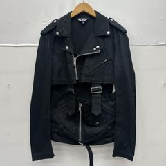 ブラックコムデギャルソン メッシュ ライダース ジャケット 26ss