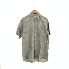 Individualized Shirts インディビジュアライズドシャツ 半袖チェックシャツ サイズ:サイズ不明 胸ポケット    ブラウン メンズ / 243001006980