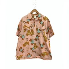 KARL HELMUT カールヘルム 総柄半袖シャツ サイズ:M     ピンク メンズ / 243001007008