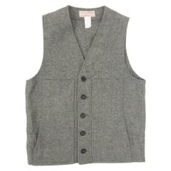 FILSON フィルソン USA製 MACKINAW WOOL VEST ウール マッキーノ ベスト グレー系 38【中古】