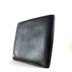 GIVENCHY Vintage Bi-fold Wallet Black Leather Mens ジバンシィ