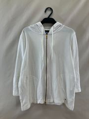 TOMMY HILFIGER (トミーヒルフィガー)  ニットZIP UPパーカー  L【GM0169-005】245