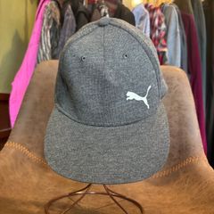 PUMA プーマ ロゴキャップ グレー 内周57cm