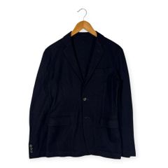 リネン混 Plantation プランテーション ノーカラー Vネック ジャケット