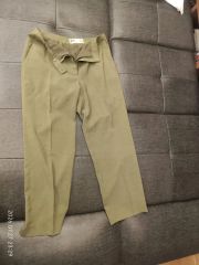 DAKS カーキ スラックス