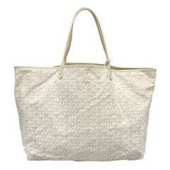 GOYARD(ゴヤール) トートバッグ サンルイGM 白 レザー