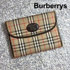 Burberrys バーバリー ミニクラッチバッグ ノバチェック ベージュ